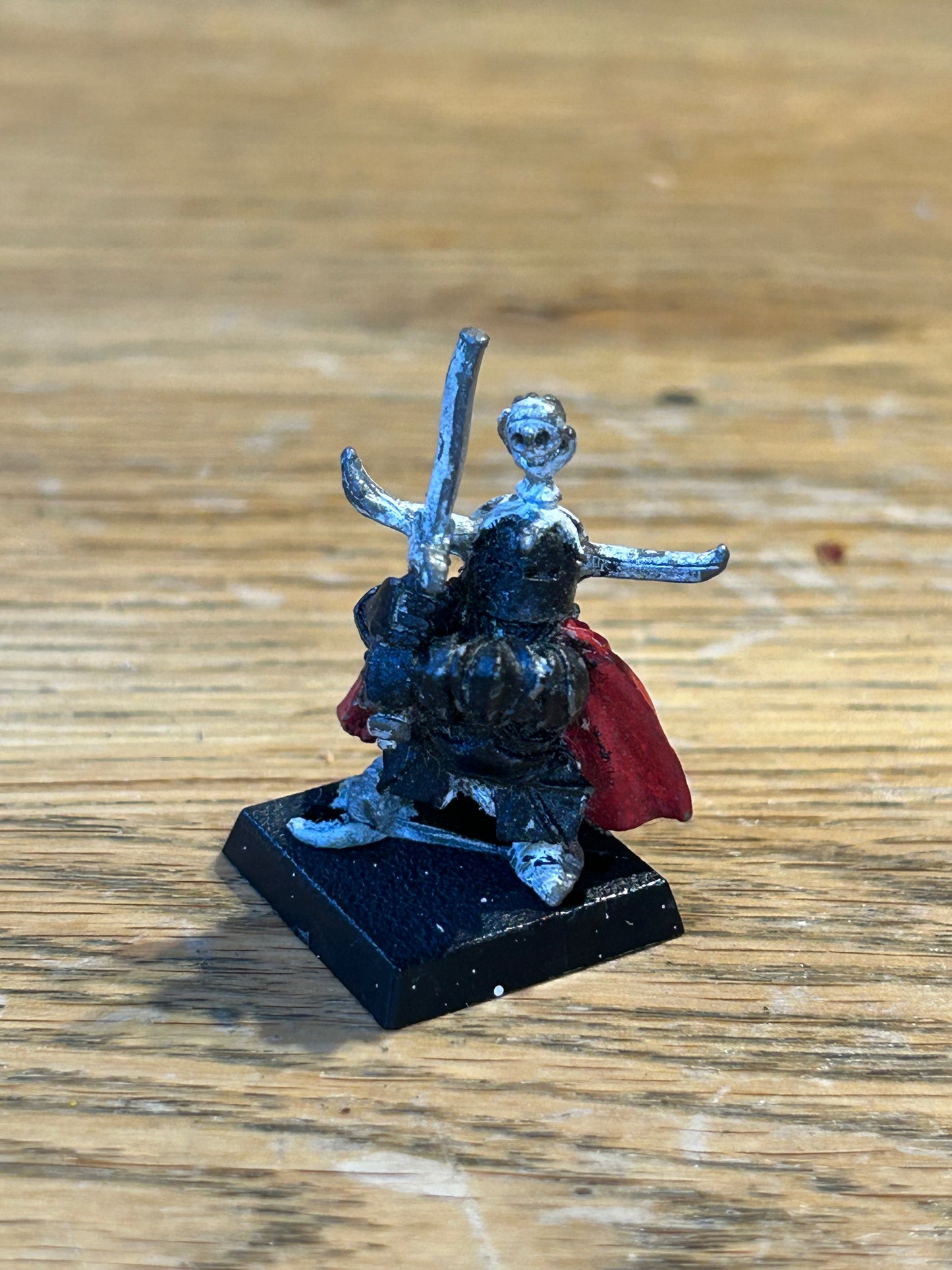 Warhammer Fantasy Doomaxe the Dreaded BC6 Chaos Dwarf Renegades Citadel Metal Warhammer (sword tip has worn down over time)