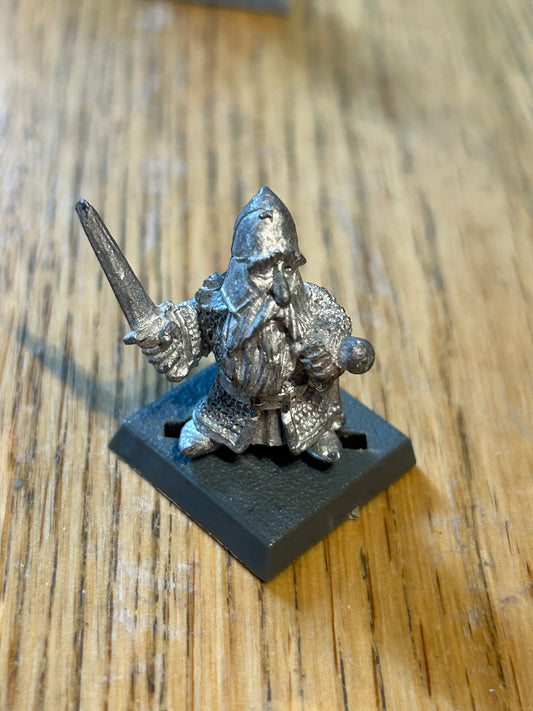 ME33 Dwarf with Sword Citadel Metal Middle Earth Lord of the Rings