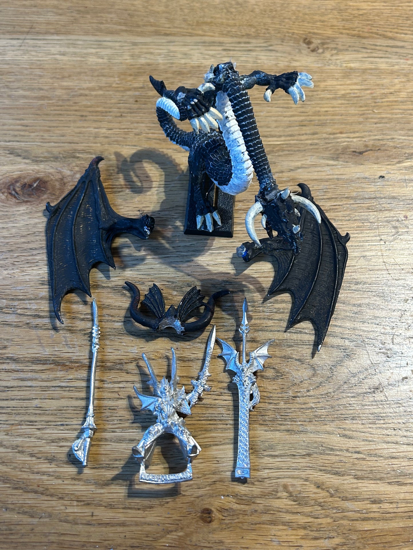 Warhammer Fantasy/The Old World High Elves Lord On Dragon Prince Imrik Metal