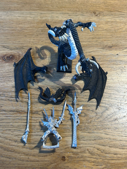 Warhammer Fantasy/The Old World High Elves Lord On Dragon Prince Imrik Metal