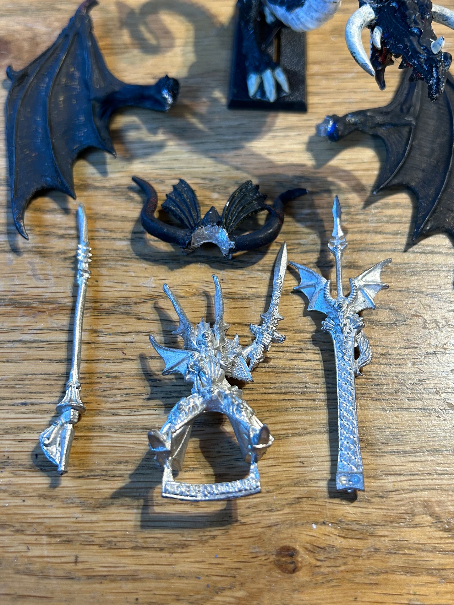 Warhammer Fantasy/The Old World High Elves Lord On Dragon Prince Imrik Metal