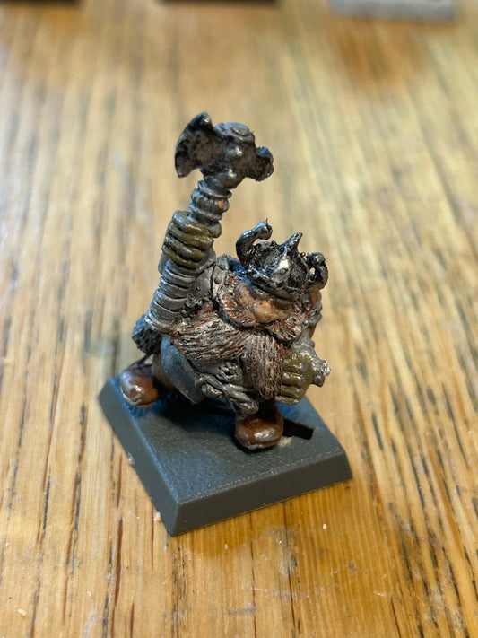 Citadel Warhammer 80s Reg Renown RRD1 Bugman Dwarf Ranger Leader