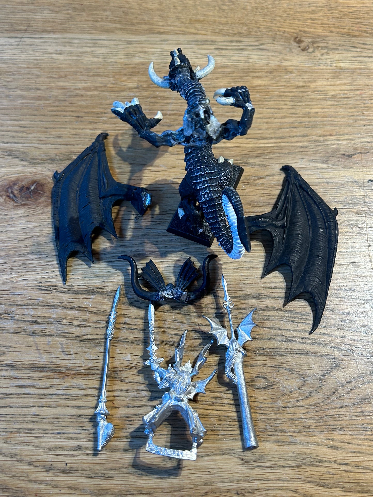 Warhammer Fantasy/The Old World High Elves Lord On Dragon Prince Imrik Metal