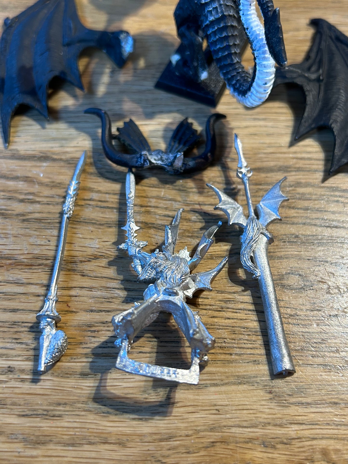 Warhammer Fantasy/The Old World High Elves Lord On Dragon Prince Imrik Metal