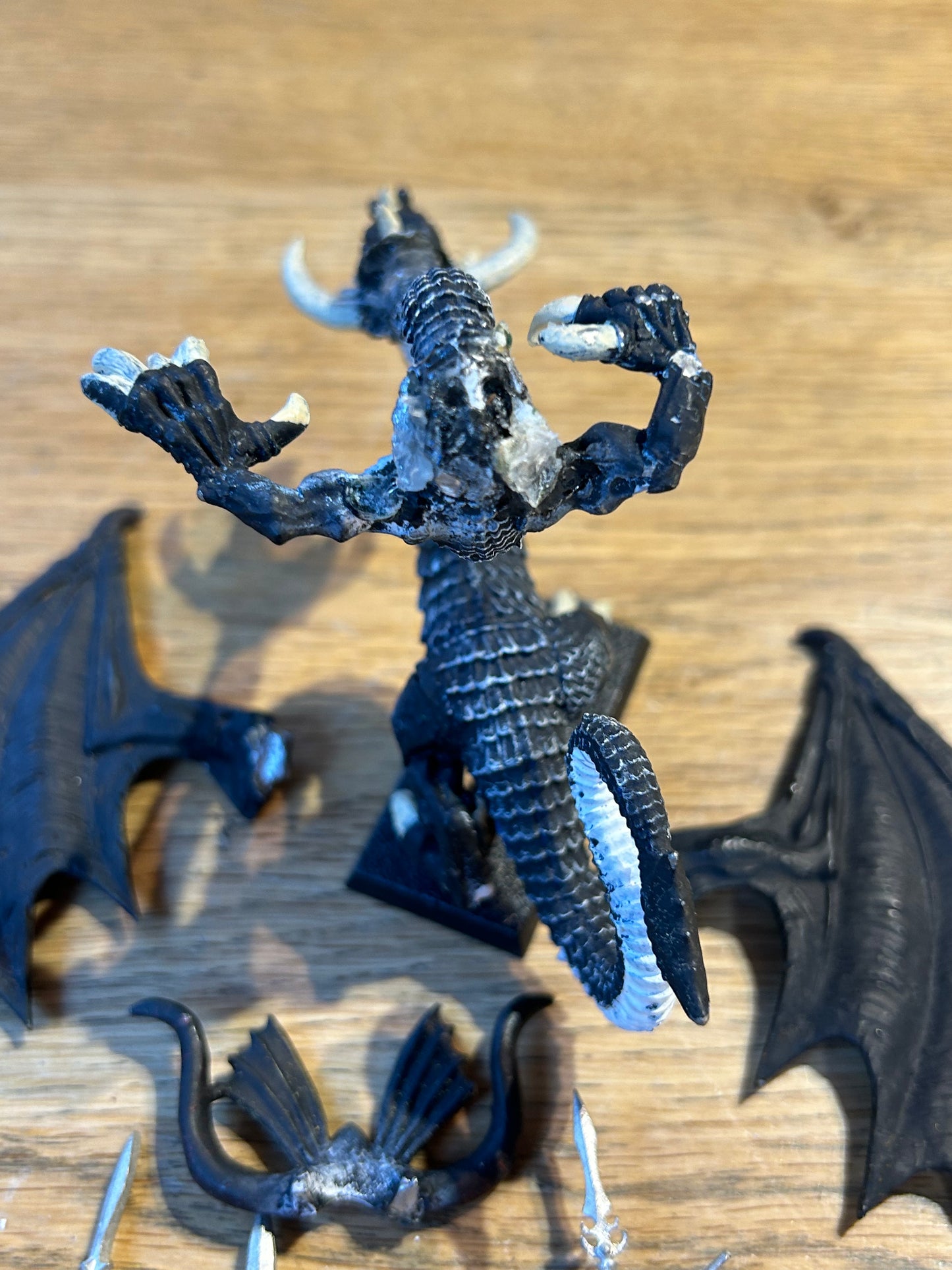 Warhammer Fantasy/The Old World High Elves Lord On Dragon Prince Imrik Metal