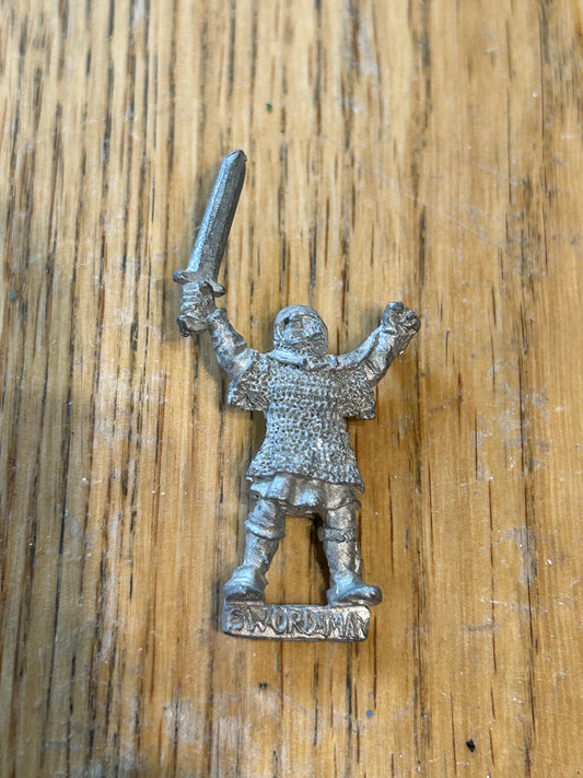 F4 Norman Sergeants At Arms Rene Fighter Men Bretonnia Citadel Metal