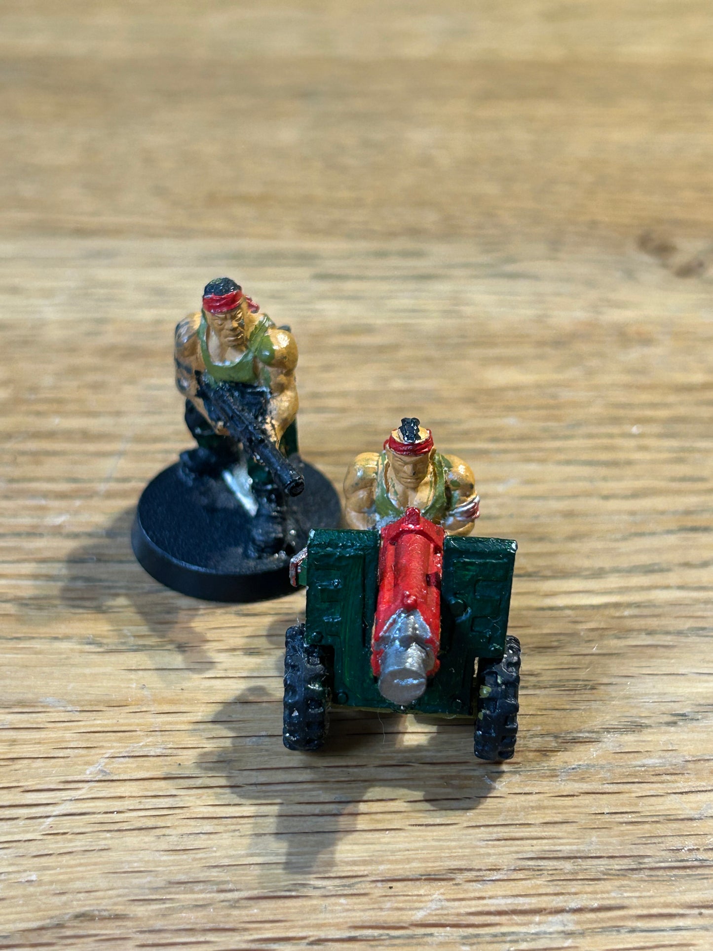 Catachan Jungle Fighter Heavy Bolter Team Metal Citadel 40k