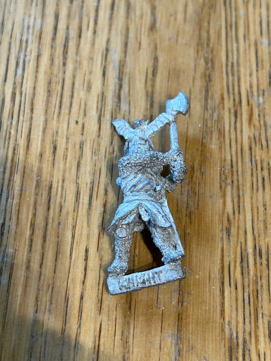 Citadel Warhammer - Men-at-arms - C26 / F9 - manfred- 1985 - Metal - OOP bretonnian