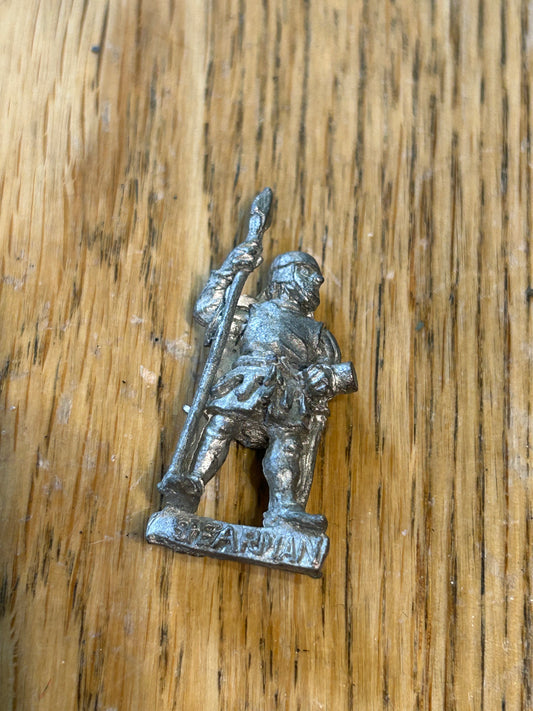Citadel C26 Feudal Men at Arms Wolfgang Spear Warhammer Bretonnia Bretonnian GW F9