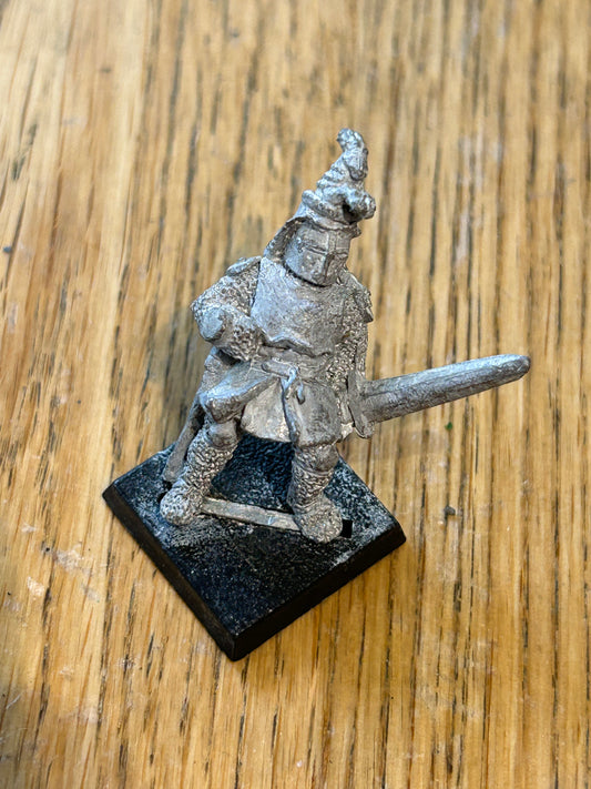 Citadel C26 F9 Eugen Feudal Bretonnian Men at Arms Foot Knight 1985 Bretonnia GW