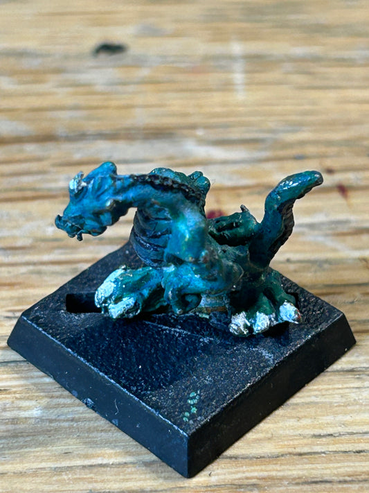 1985 Chaos Familiar Dragonnet Baby Dragon Warhammer 40k METAL Wizard Sorcerer