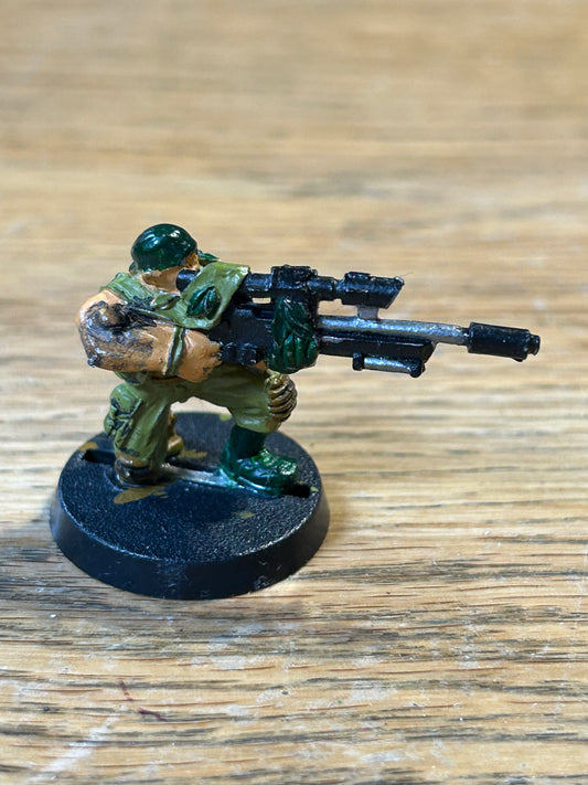Citadel Warhammer 90s 40K Imperial Guard Catachan Sniper