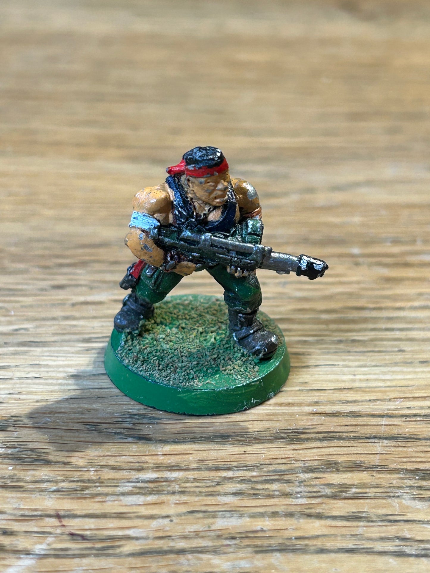 Citadel Warhammer 90s 40K Imperial Guard Catachan trooper
