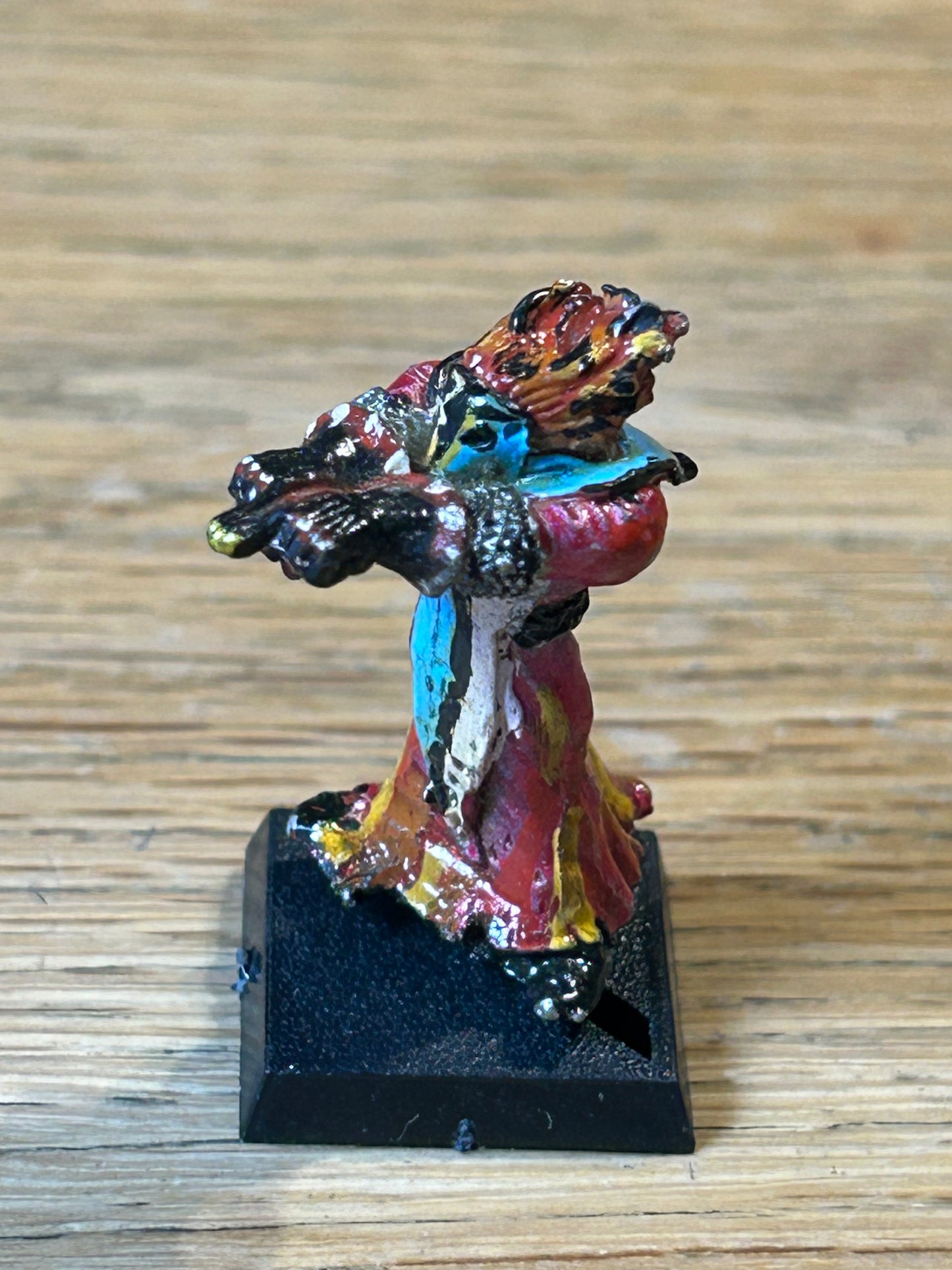 Vintage Chaos Sorcerer 'Jezekal Ironface' Realm of Chaos Metal 1980s
