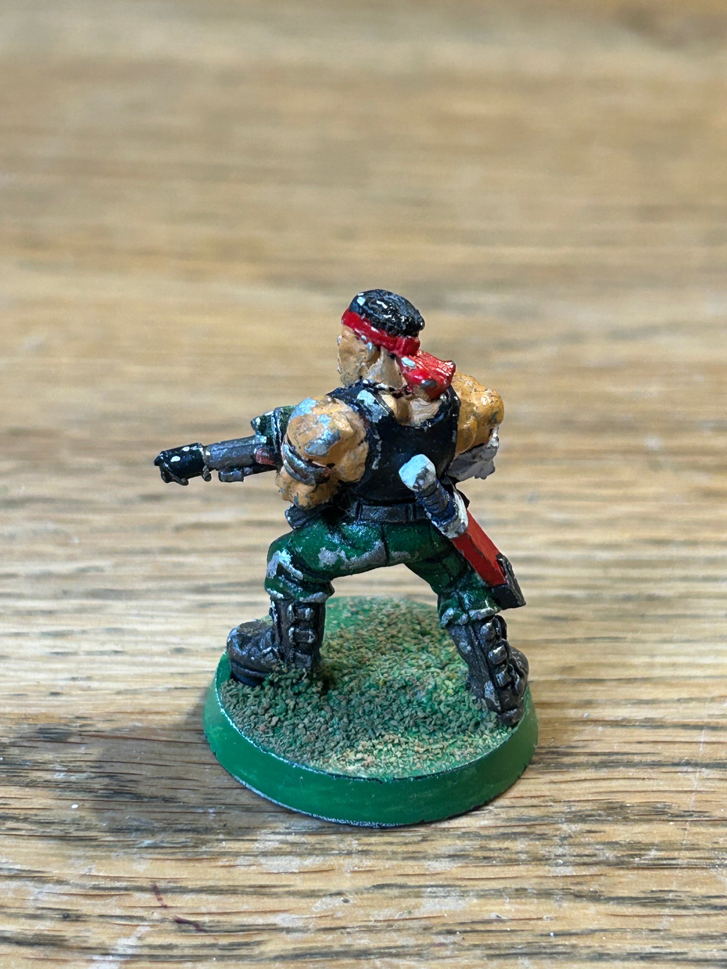 Citadel Warhammer 90s 40K Imperial Guard Catachan trooper