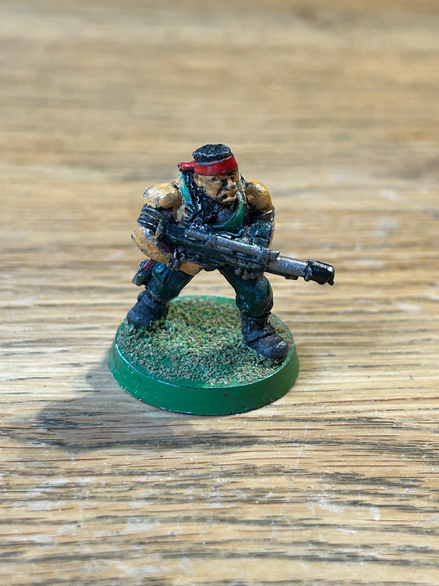 Citadel Warhammer 90s 40K Imperial Guard Catachan trooper