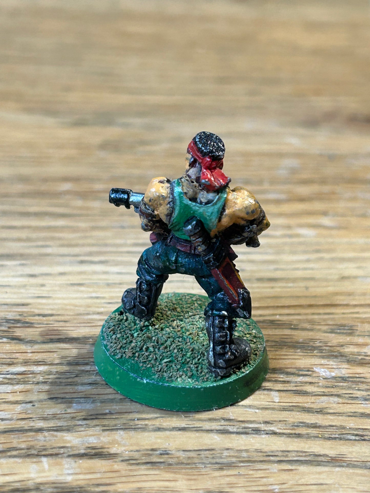 Citadel Warhammer 90s 40K Imperial Guard Catachan trooper