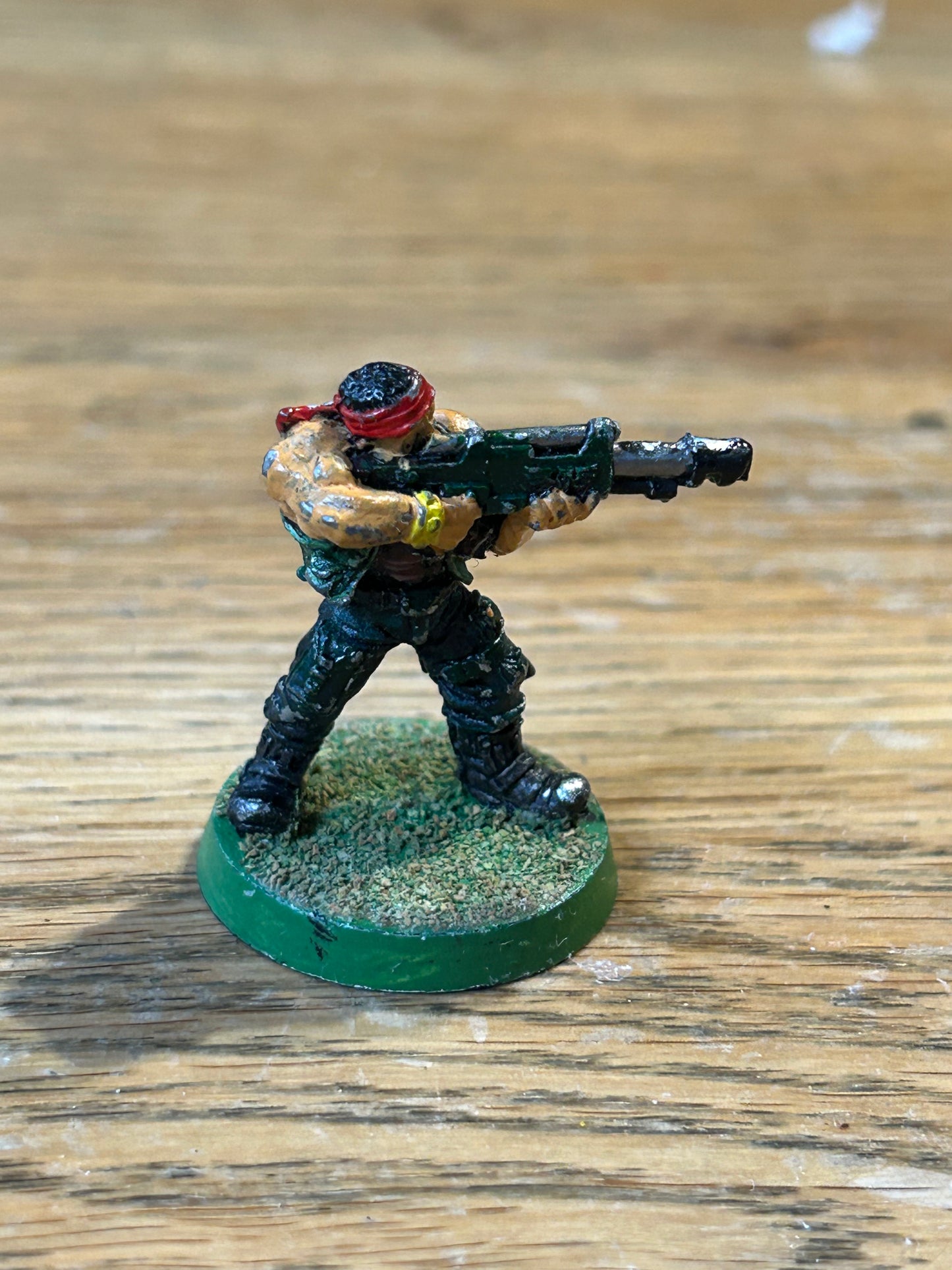 Citadel Warhammer 90s 40K Imperial Guard Catachan trooper