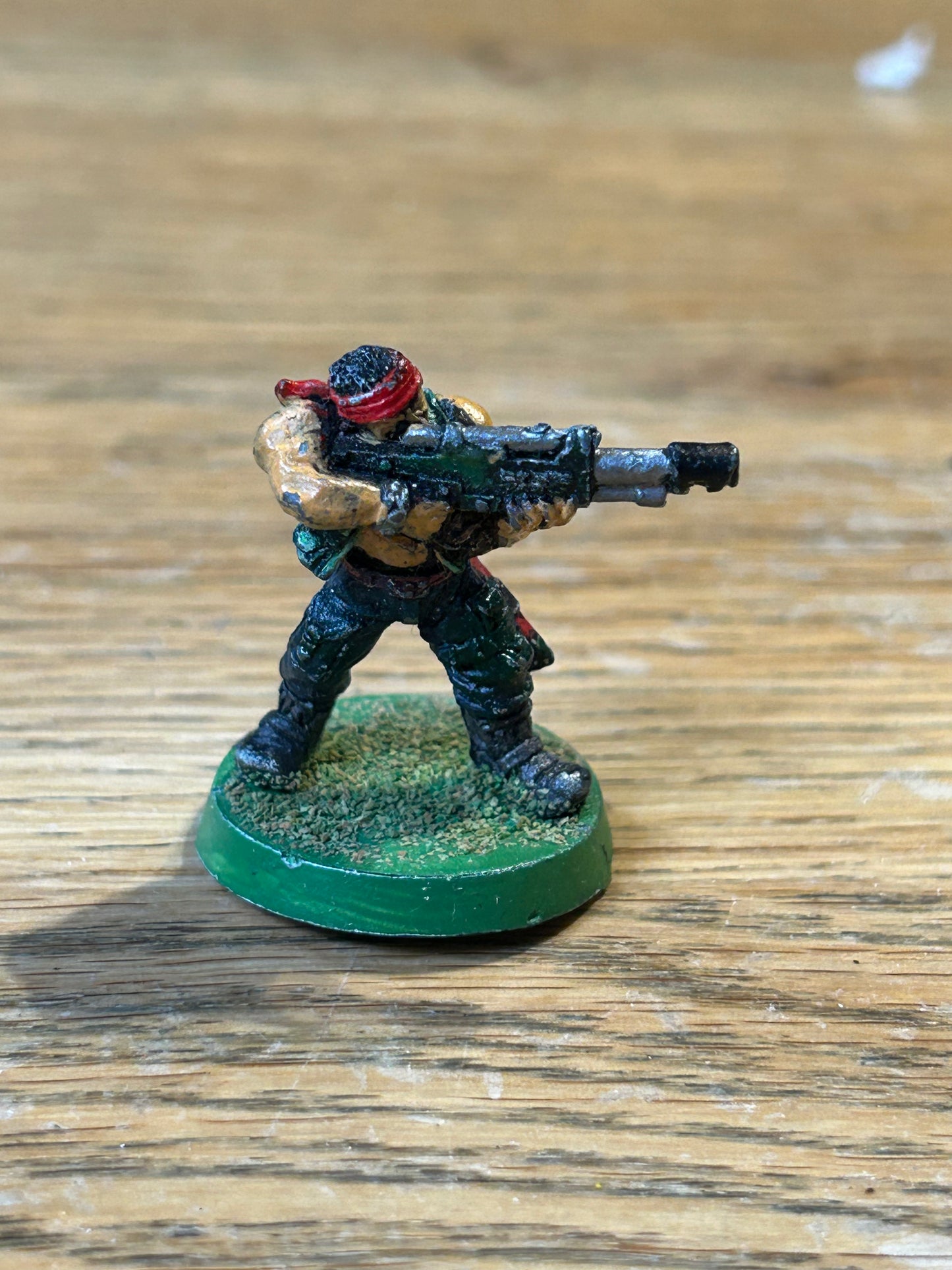 Citadel Warhammer 90s 40K Imperial Guard Catachan trooper