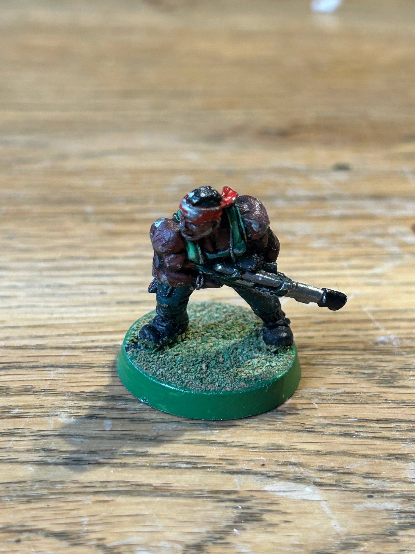 Citadel Warhammer 90s 40K Imperial Guard Catachan trooper
