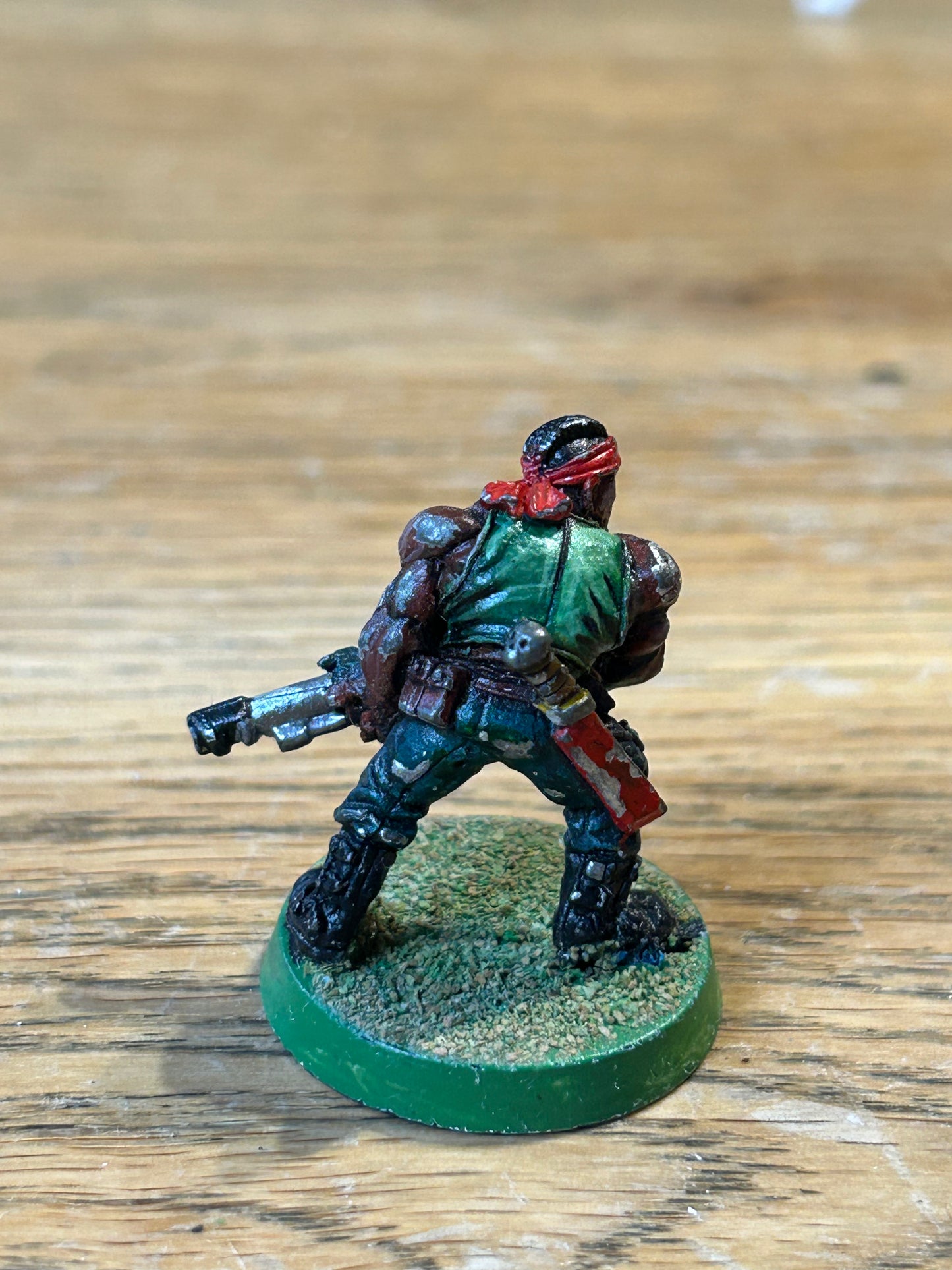Citadel Warhammer 90s 40K Imperial Guard Catachan trooper