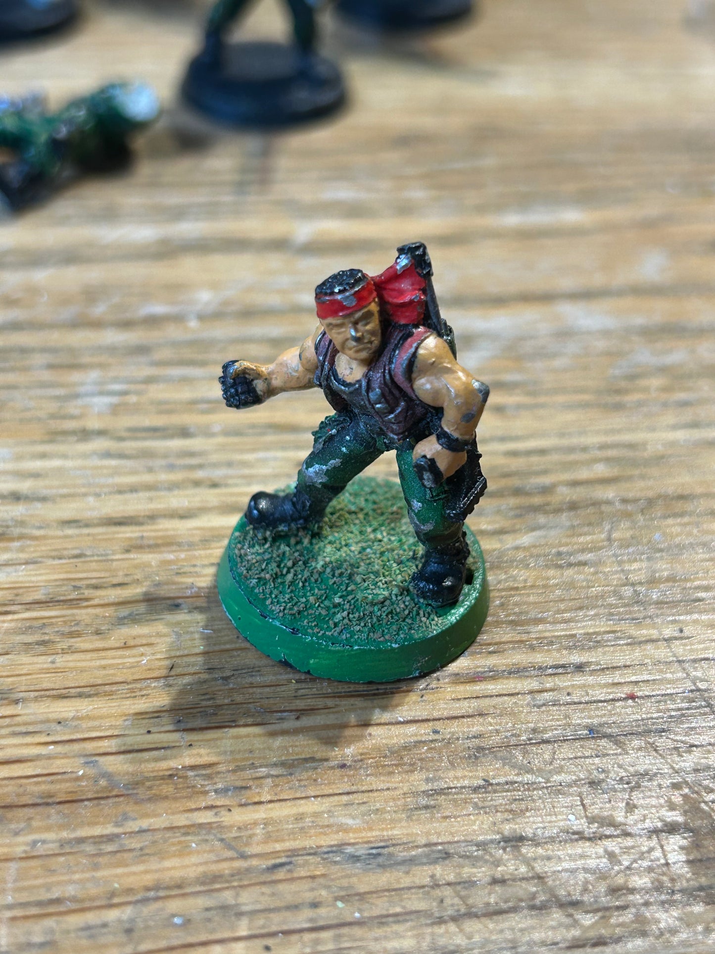 Games Workshop Warhammer 40k Meta Imperial Guard Catachan Throwing Grenade