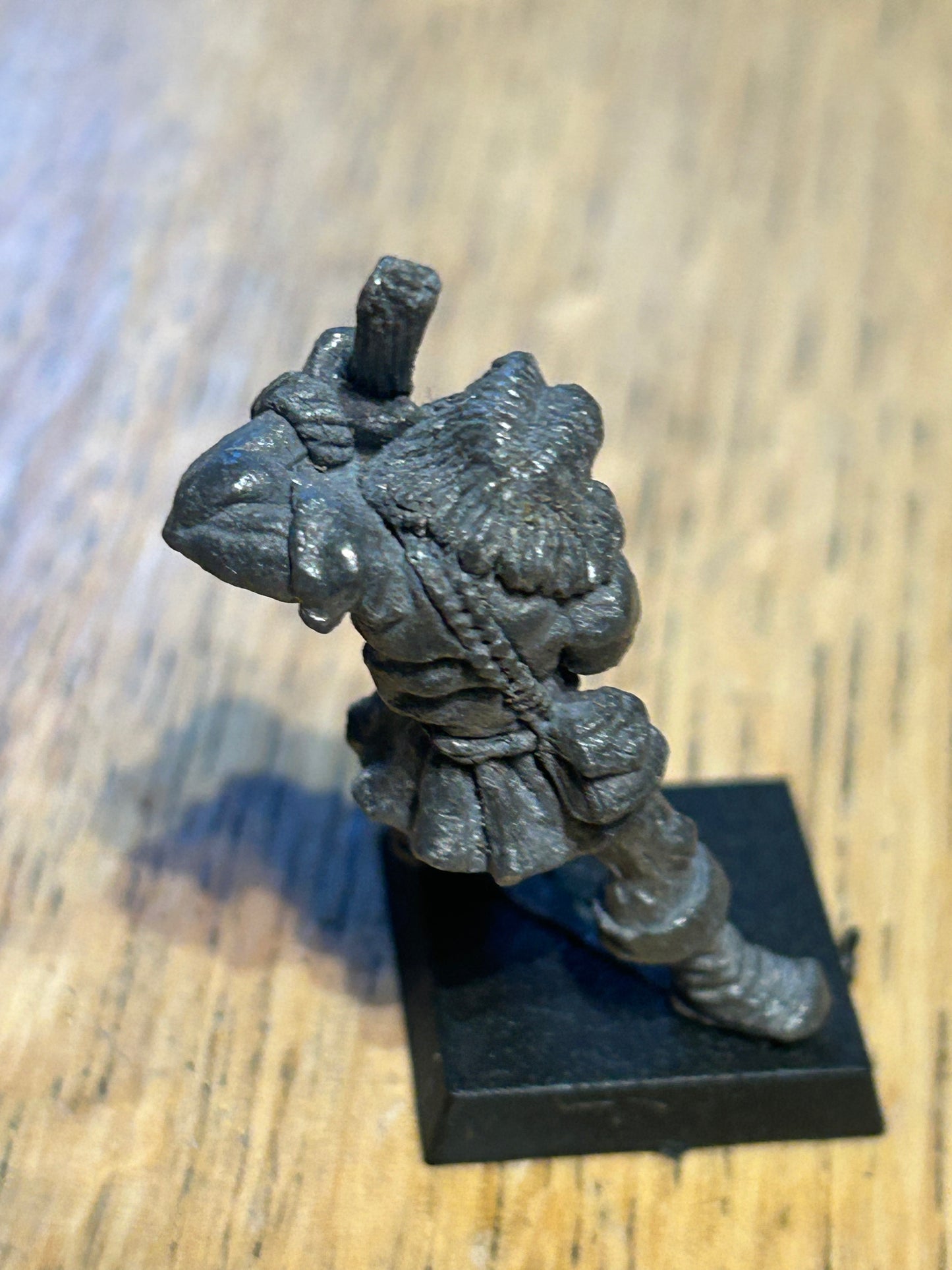 LOTR metal ME35 BEORN man FORM 1980s Citadel Middle Earth Games Workshop (broken weapon)