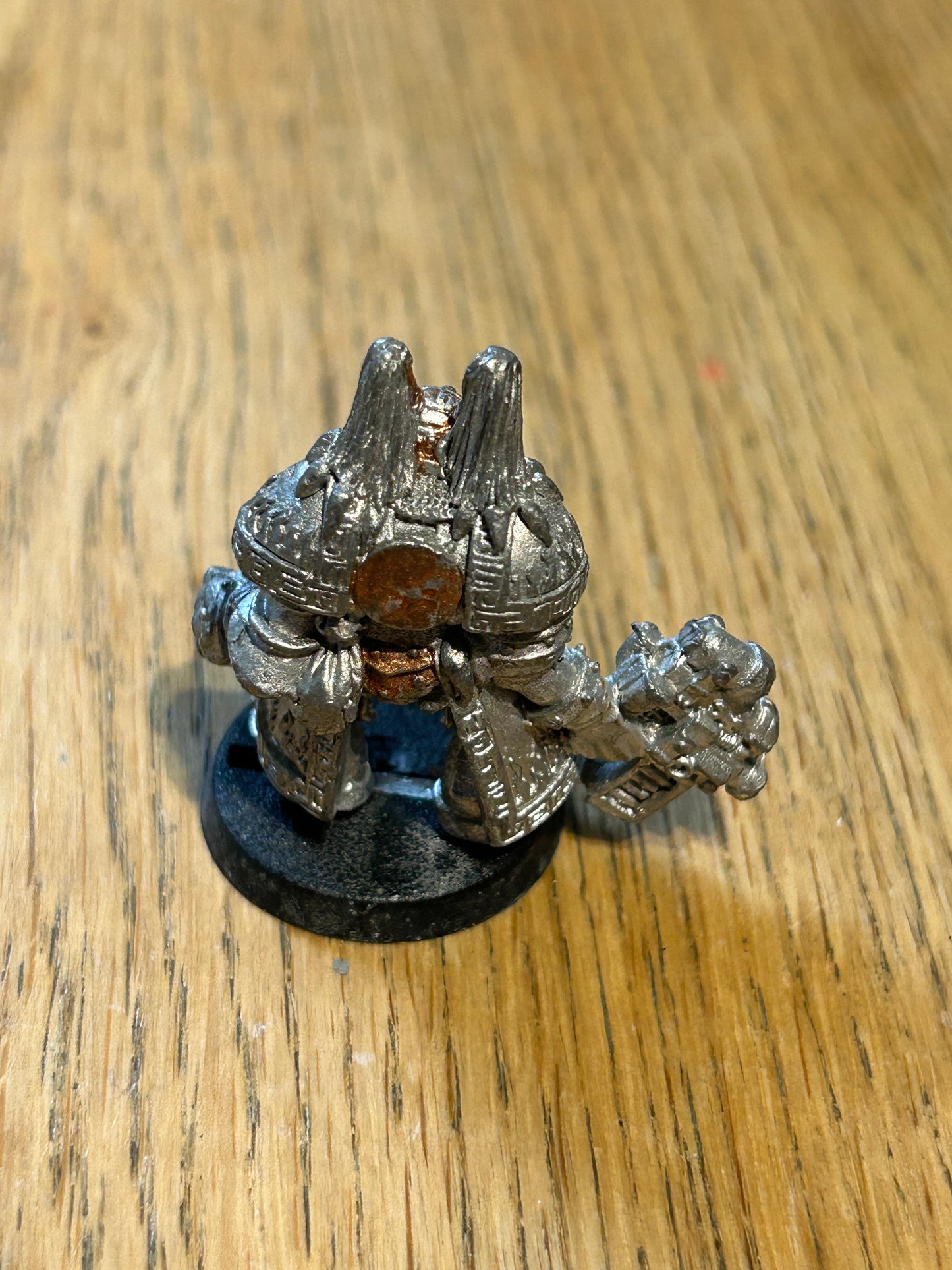 Warhammer 40K - Ork BAD MOON NOB BOSS - METAL 1990 Orks Rogue Trader era