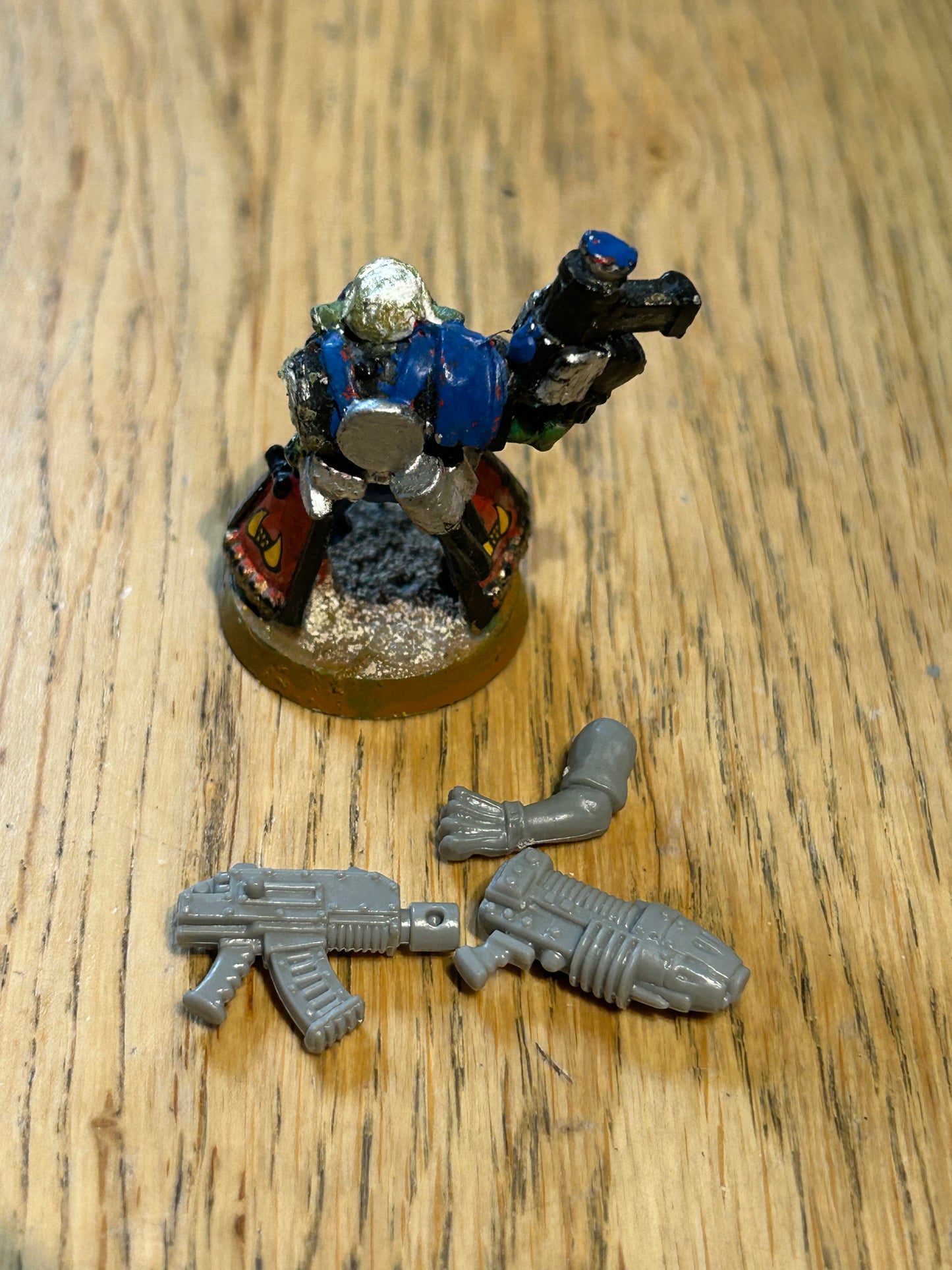 GW 40k Space Ork Death Skull Nob  - Metal