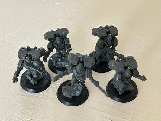 Games Workshop Warhammer 40k Space Marine Assault Squad With Jump Packs