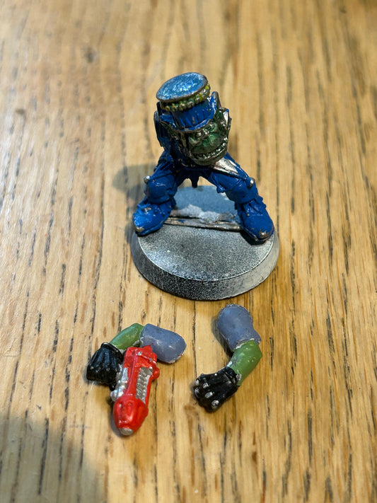 Space Ork  Weirdboy 2 Weird Boy Rogue Trader Citadel Suns Metal Orks