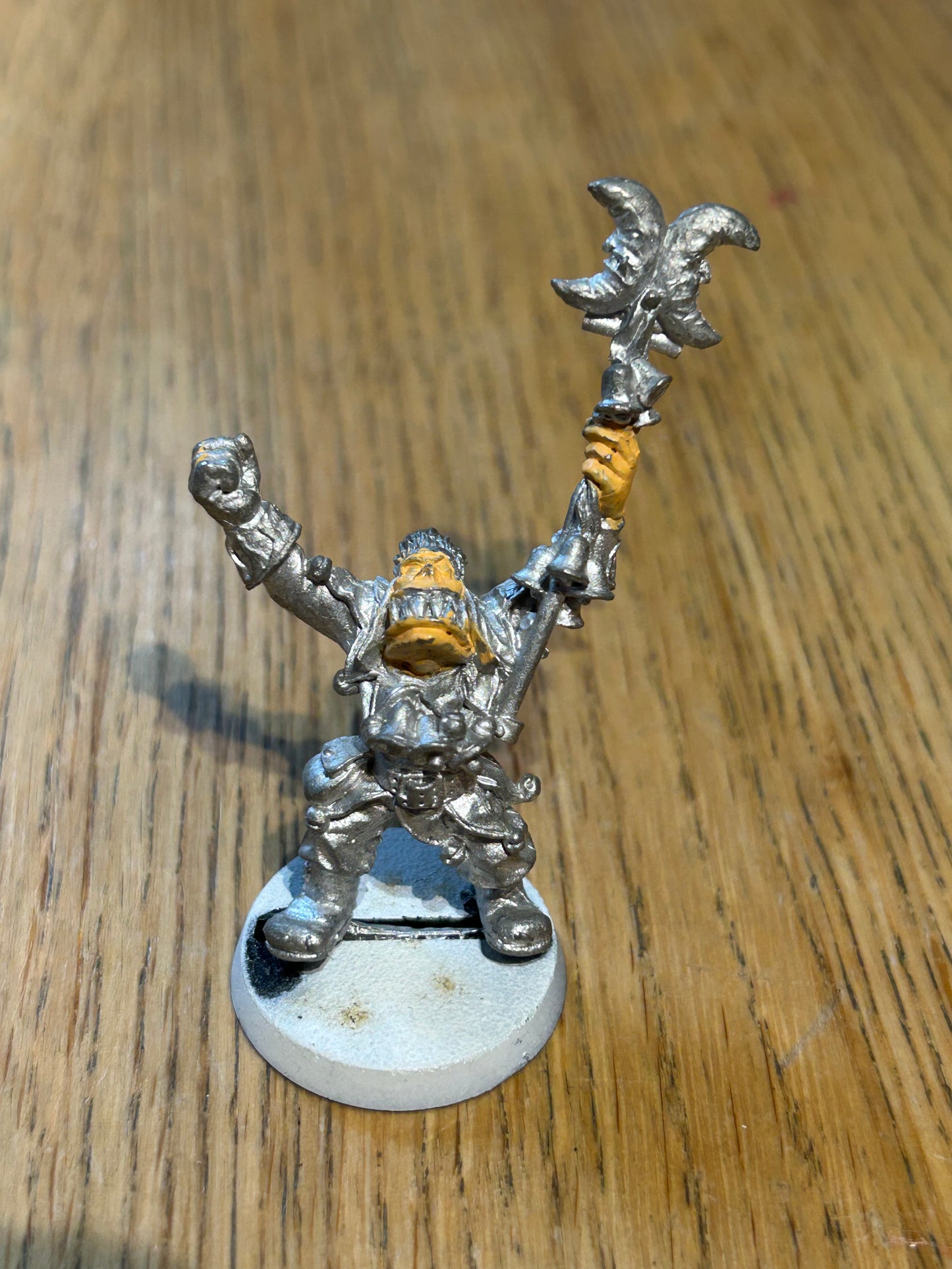 Warhammer 40k Space Ork Bad Moon Warphead Weirdboy METAL