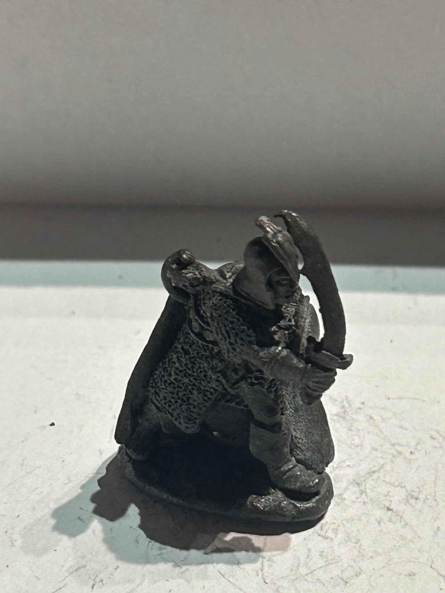 Citadel 'C' Series C09 Dark Elf black guard guardsman with sword and great bow  pre slotta warhammer fantasy