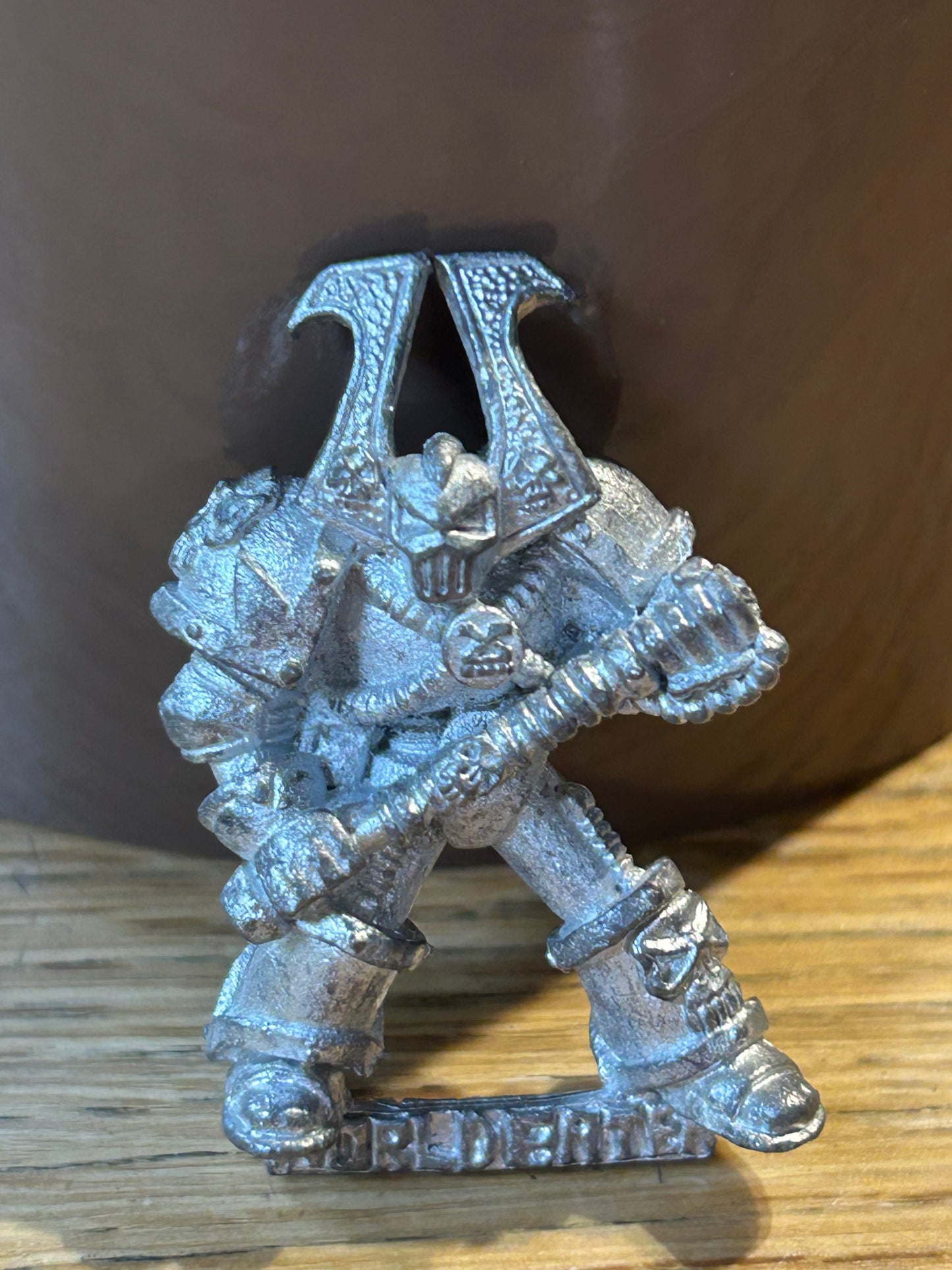 World Eaters Chaos Berzerker Rogue Trader Warhammer 40k 40,000 (missing axe head but great for conversions).