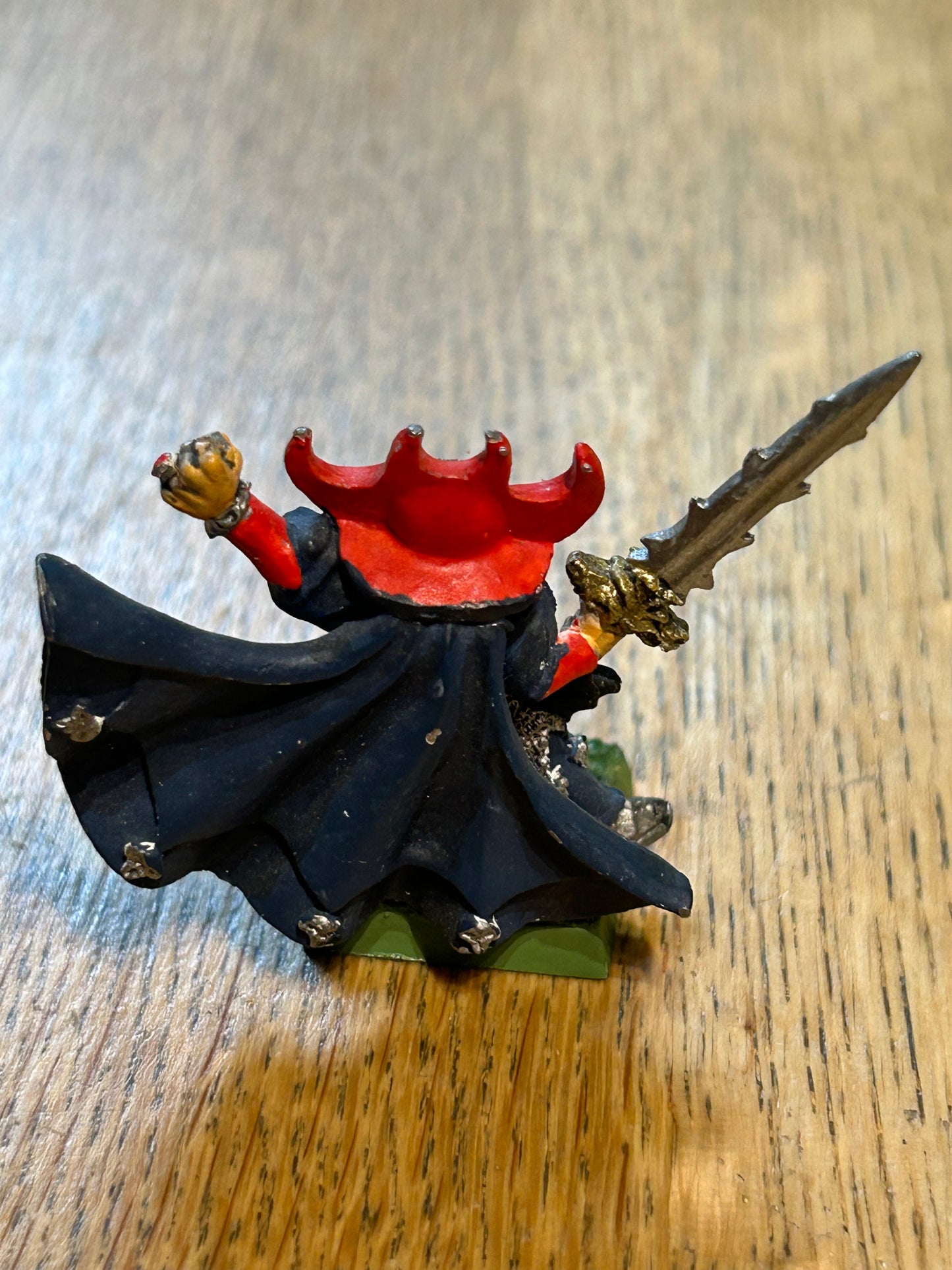 Warhammer Undead Vampire Lord with Cloak Classic Metal 1990s Counts