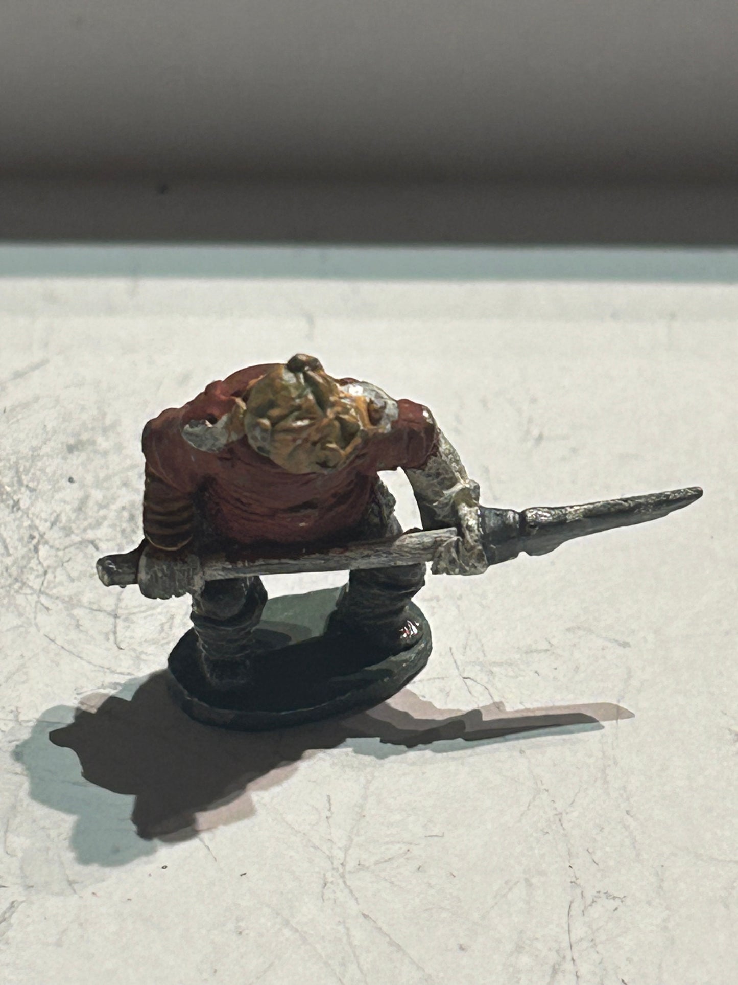 Warhammer fantasy orcs chronicle orc with polearm