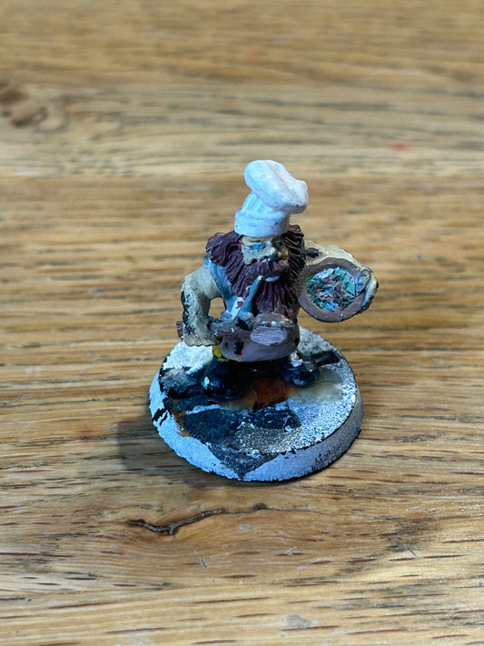 Games Workshop Citadel Warhammer Metal D7 Dwarf Villagers Cook