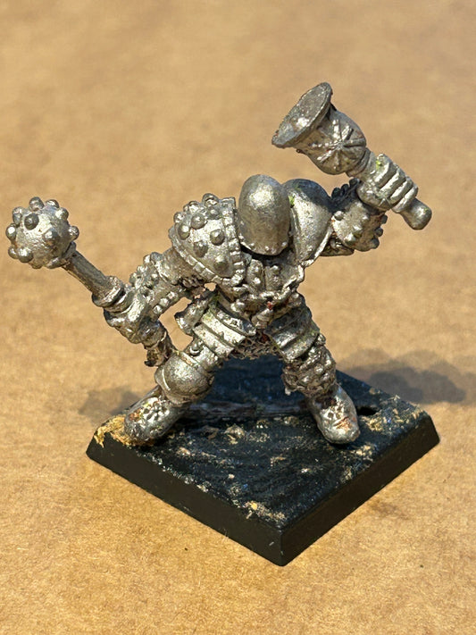 Vintage Chaos Warrior 'Mace And Bell' Realm of Chaos 1980s Metal