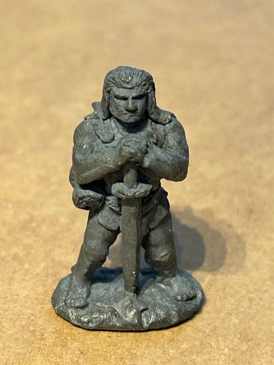 Citadel GW C01 Fantasy Tribes Barbarian Fighter 1980s Pre Slotta Metal FTF 04 (1C-69) Norse