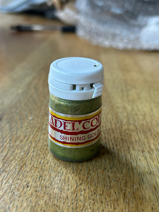 Citadel colour shining gold paint sealed