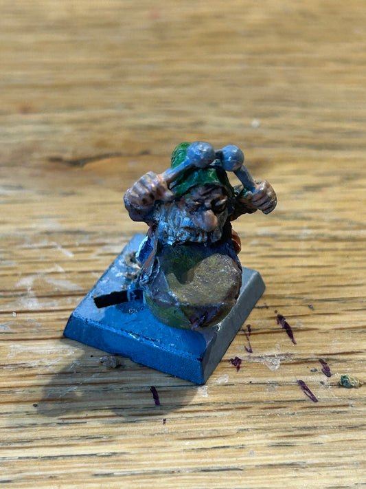 Imperial Dwarf Drummer Metal Warhammer Fantasy Citadel