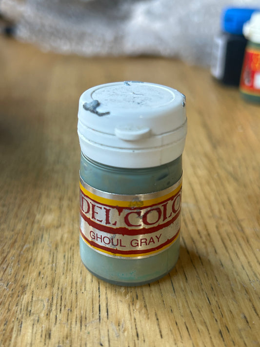 Citadel colour ghoul gray paint sealed