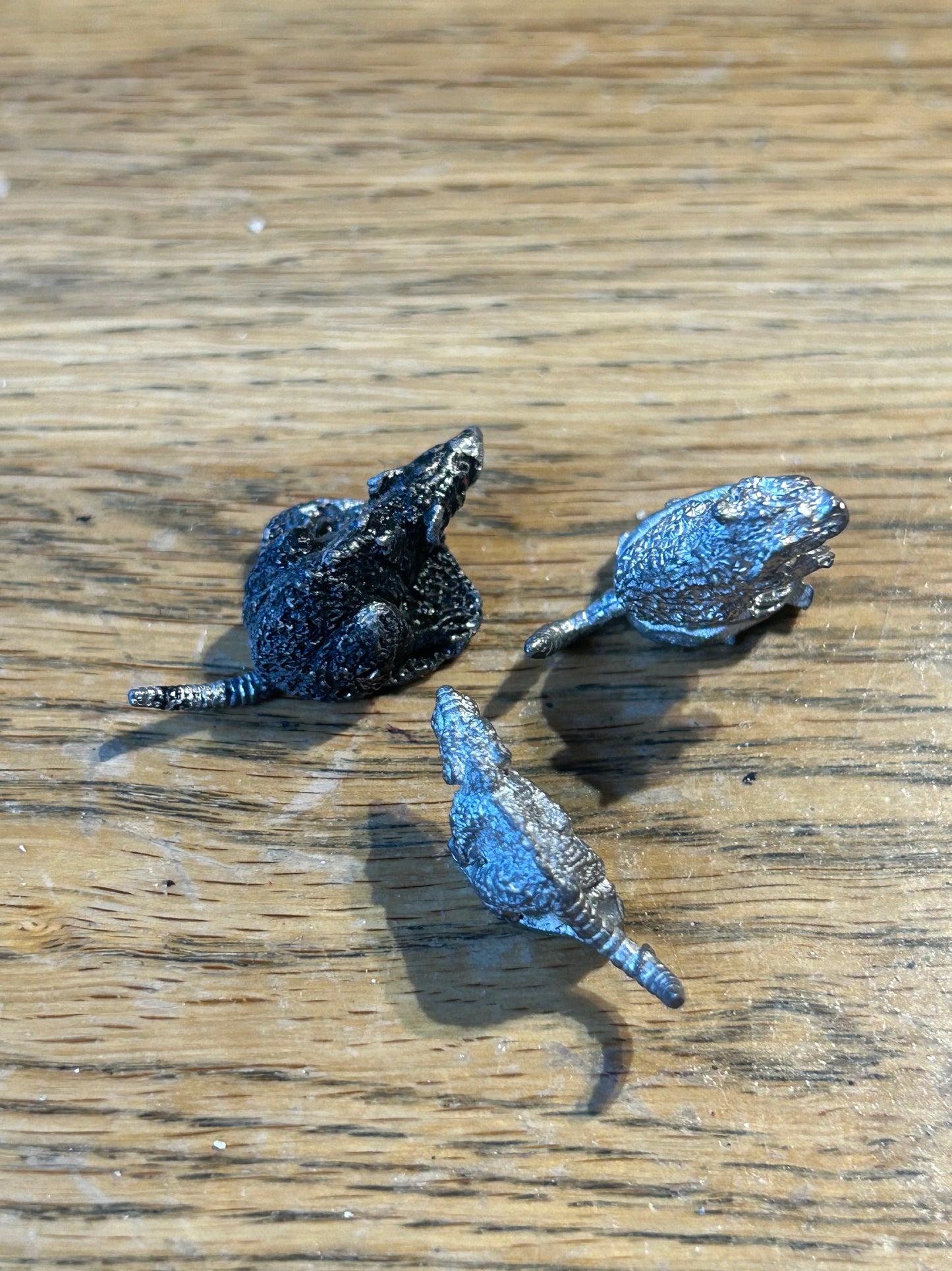 Warhammer fantasy metal skaven giant rats x3 (2 citadel and 1 harlequin)