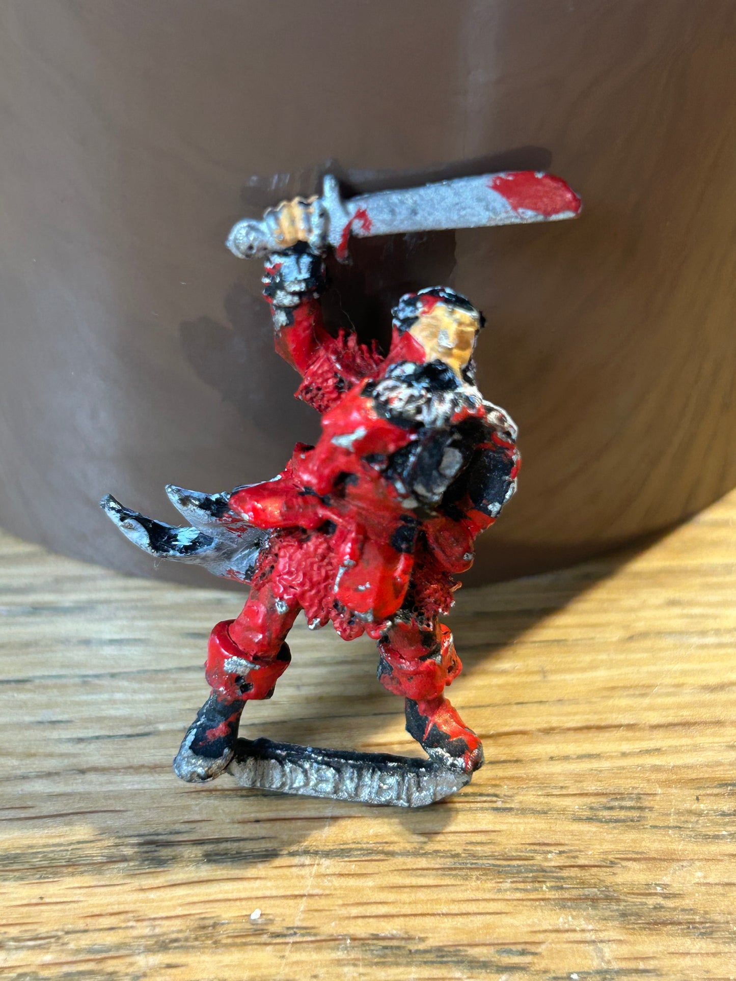 Warhammer Mordheim Middenheimer Captain metal miniature (missing the arm that needed gluing in so not broken, just incomplete)