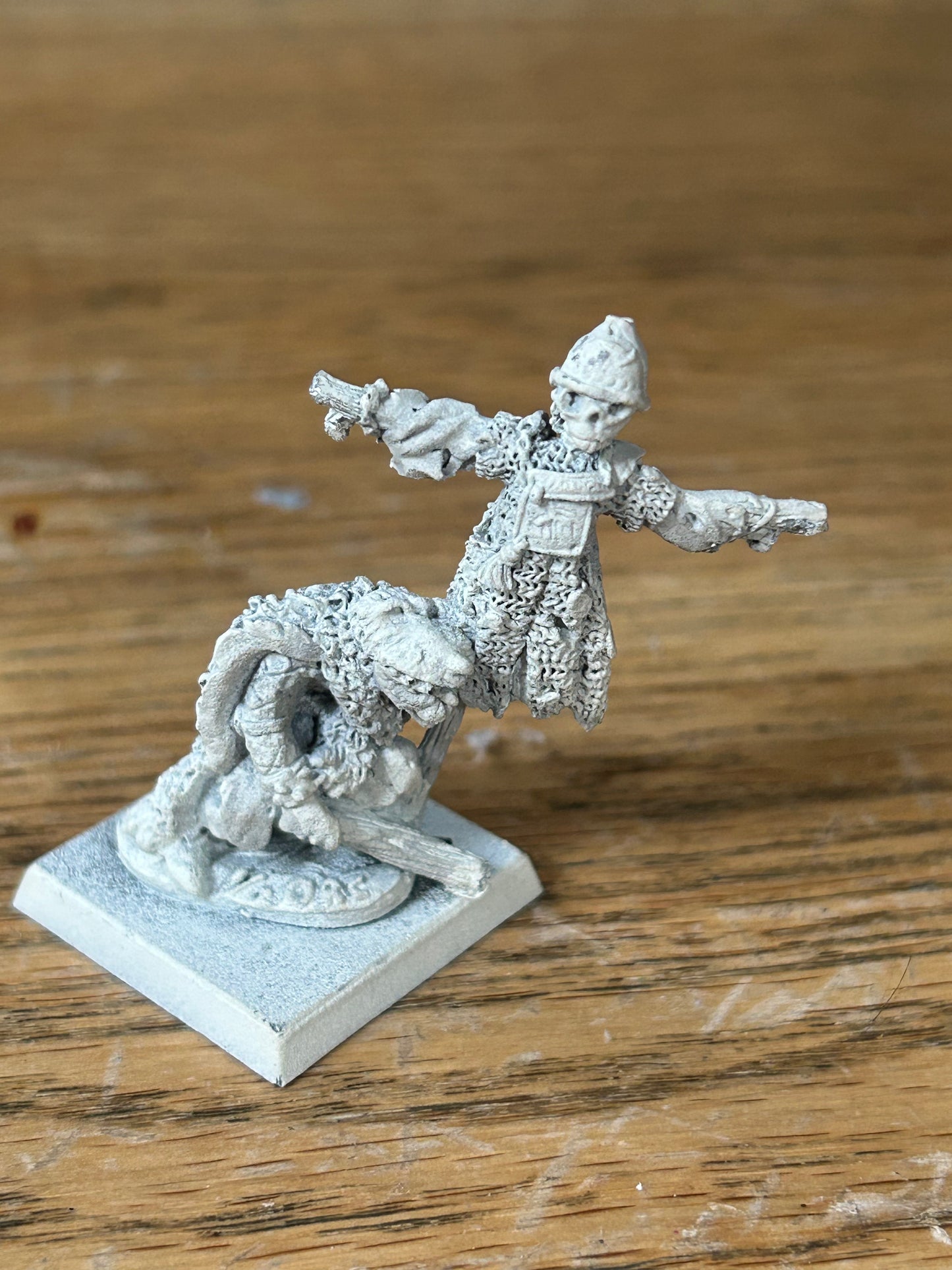 Mudat's Mercenary Half Orcs Standard Bearer Citadel - Warhammer Metal