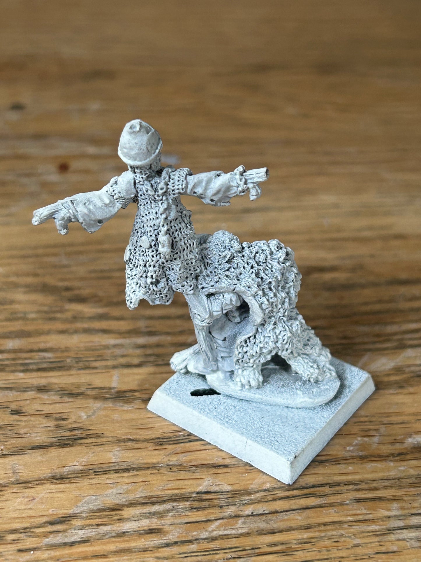 Mudat's Mercenary Half Orcs Standard Bearer Citadel - Warhammer Metal