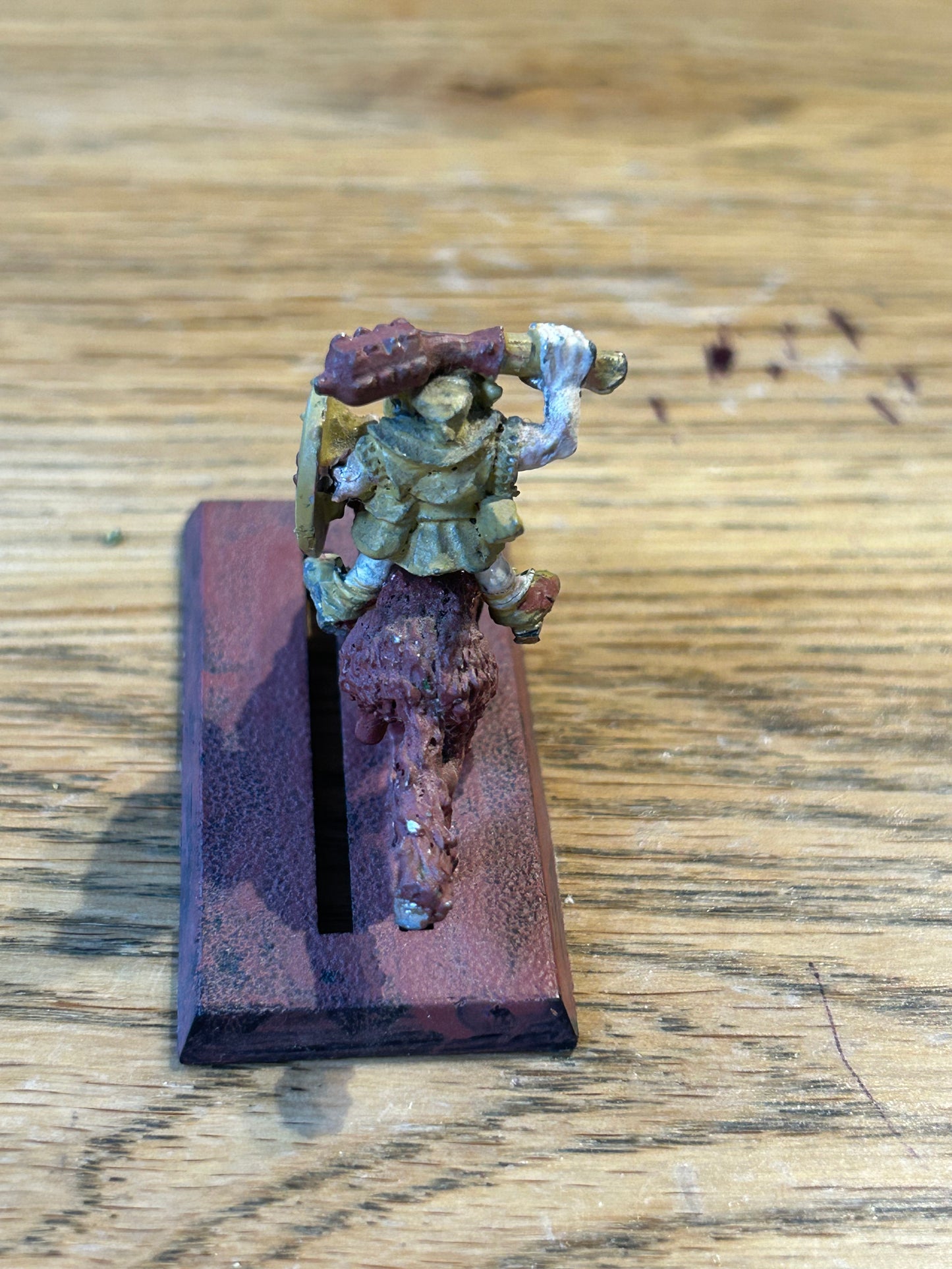 Warhammer fantasy c21 wolf rider Grubtog Clubspike