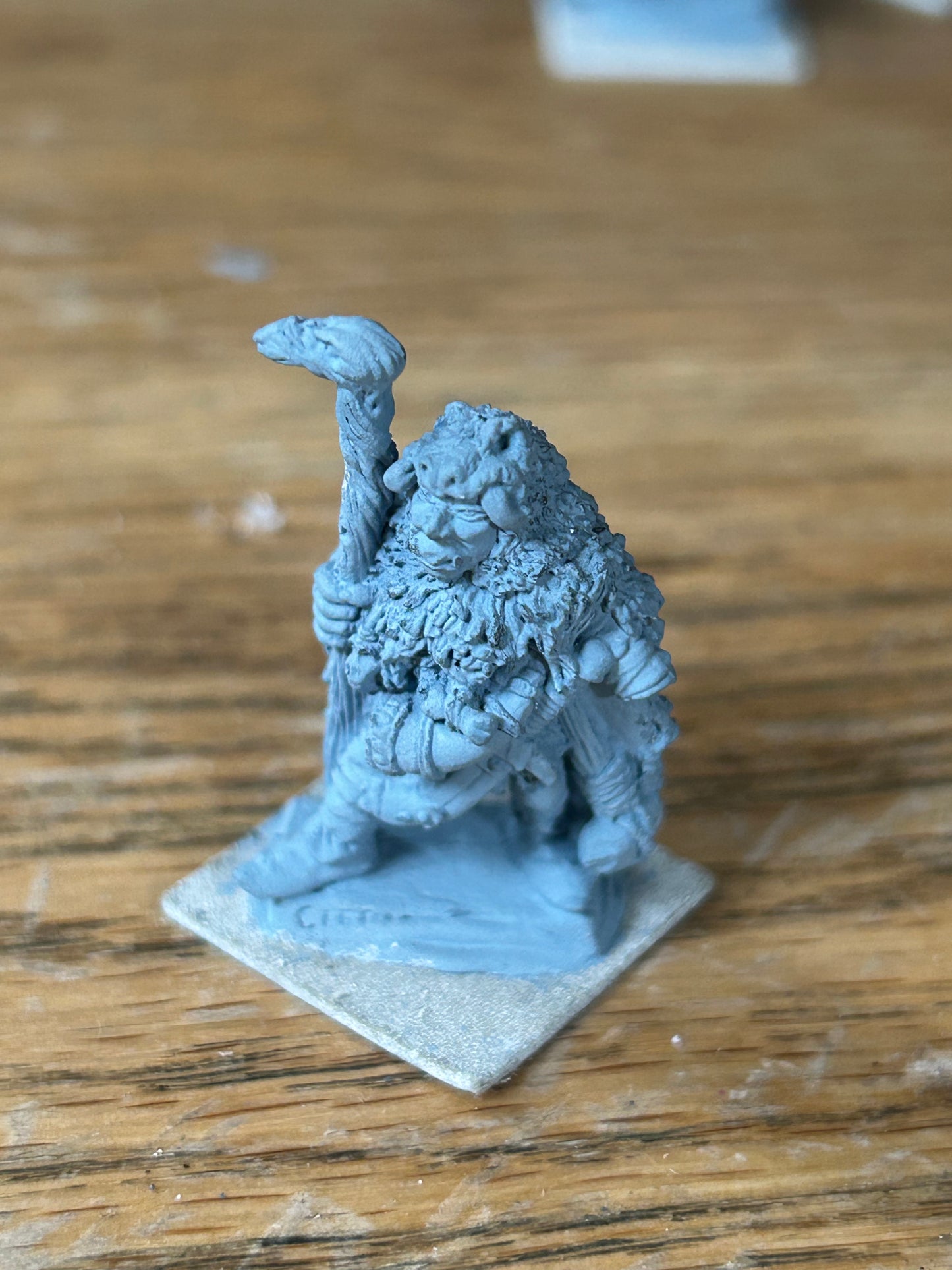 Citadel Warhammer 80s pre-slotta C10 Half Orc cleric-thief