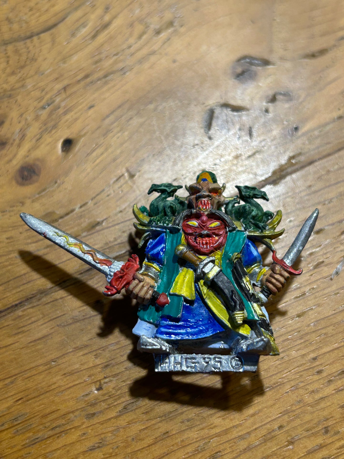 Heartbreaker miniatures demon fighter type
