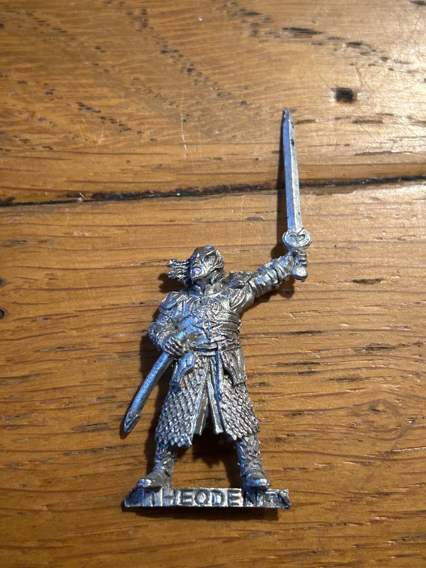 THEODEN KING ON FOOT THE LORD OF RINGS GAMES WORKSHOP LOTR METAL ROHAN HOBBIT